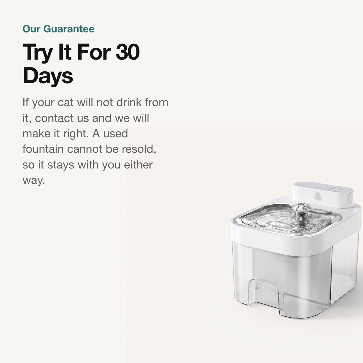 Try it for 30 days, full refund guarantee